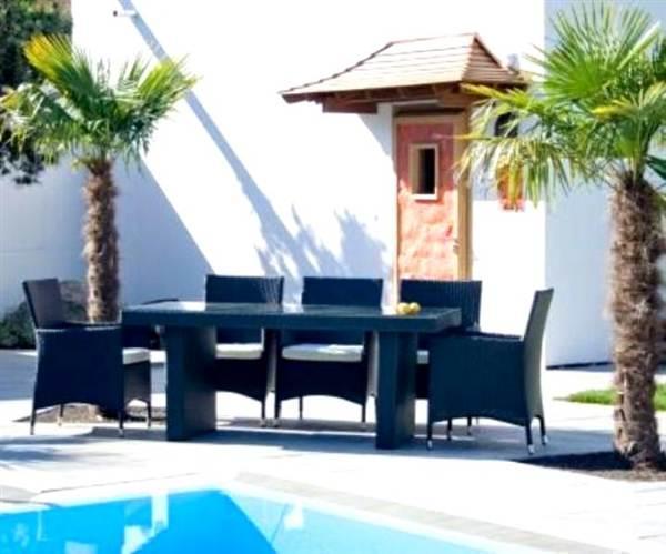 Tischgruppe Polyrattan