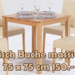 Massivholz Tisch Paul Buche l